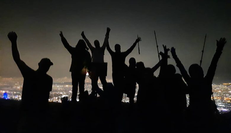 تمرین میانه هفته چهارشنبه های باشگاه کوهنوردی سرکچال قله سرخه حصار