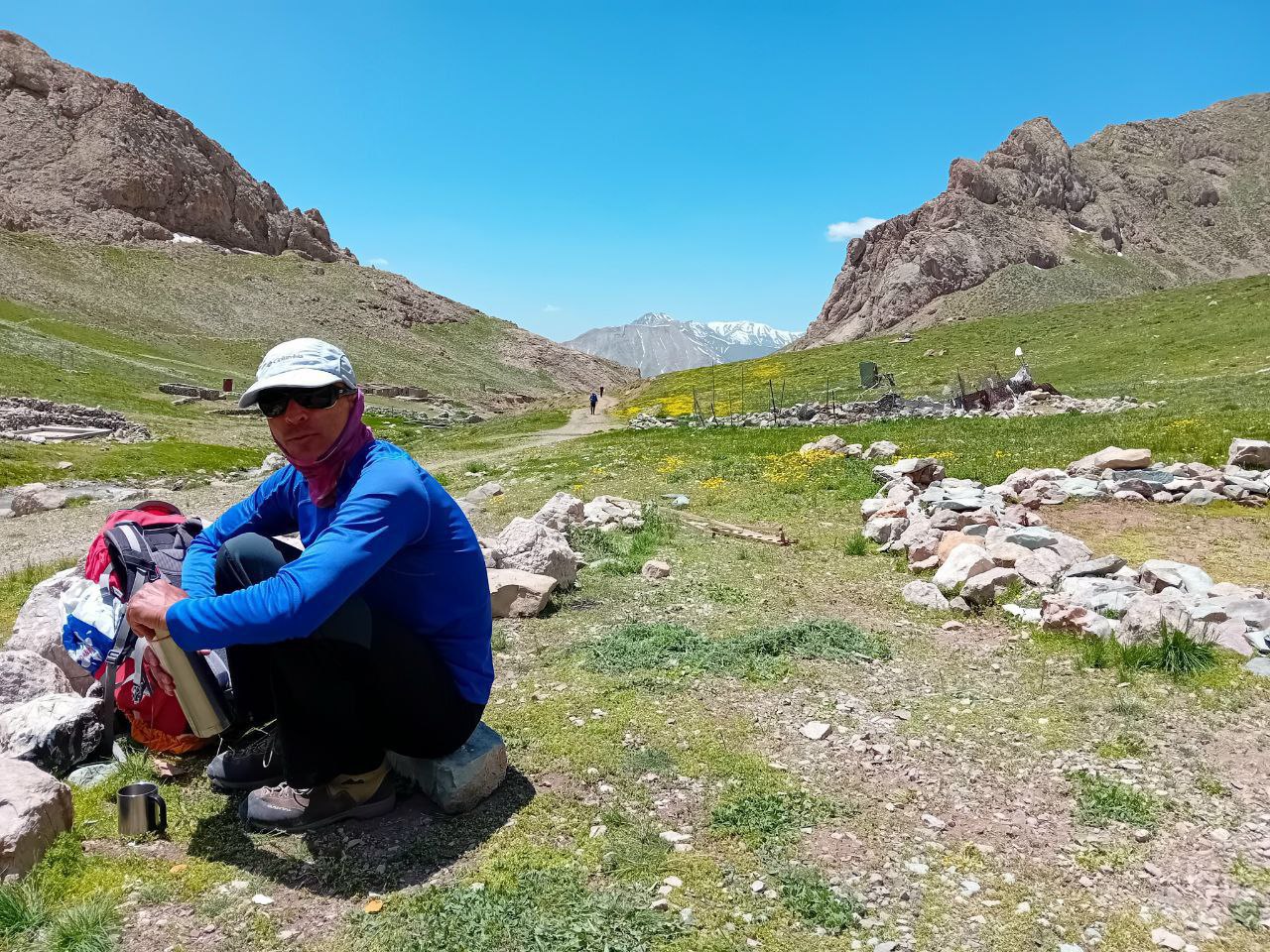 چشمه گوسفندسرا بعد از آبشار آب سفید